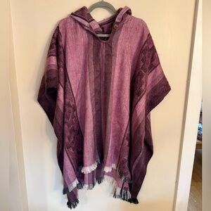 Alpaca Wool Women’s Poncho